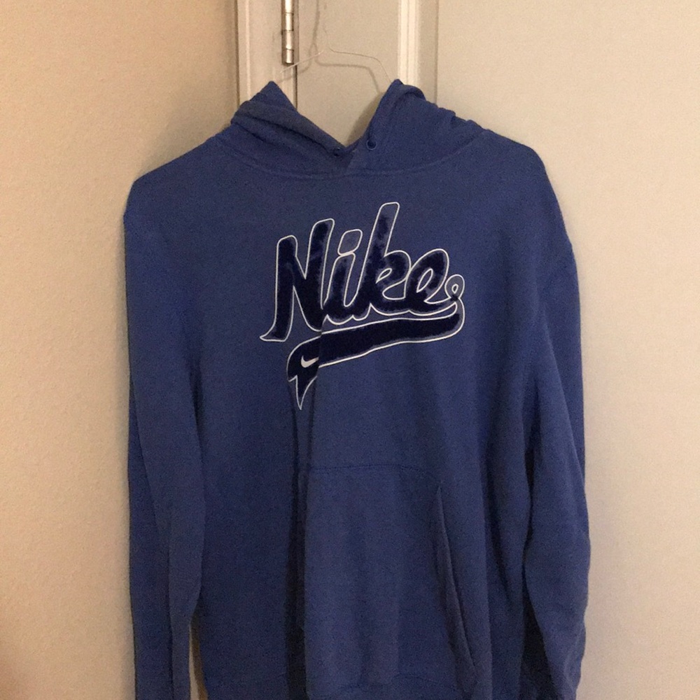 Blue Nike Hoodie